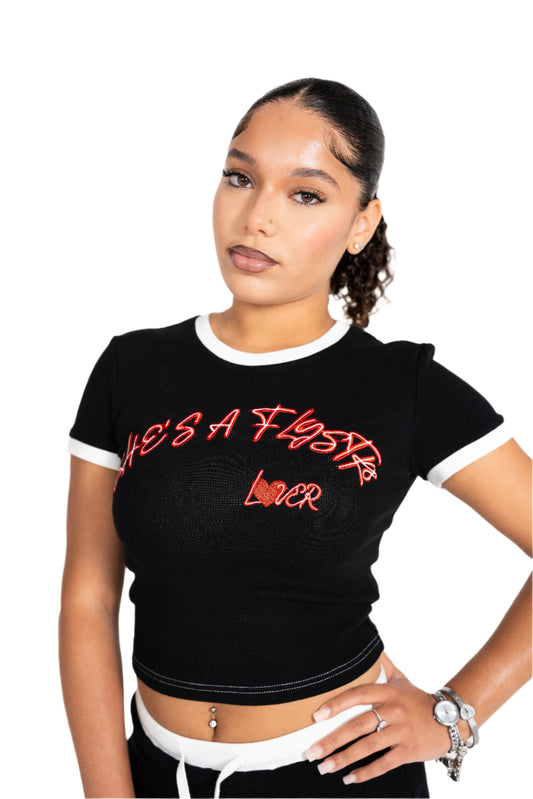 RHUDE GYAL SHORT SET BLACK